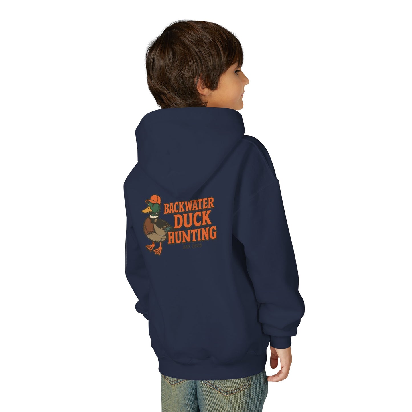 Youth Backwater Duck Hunting Hoodie