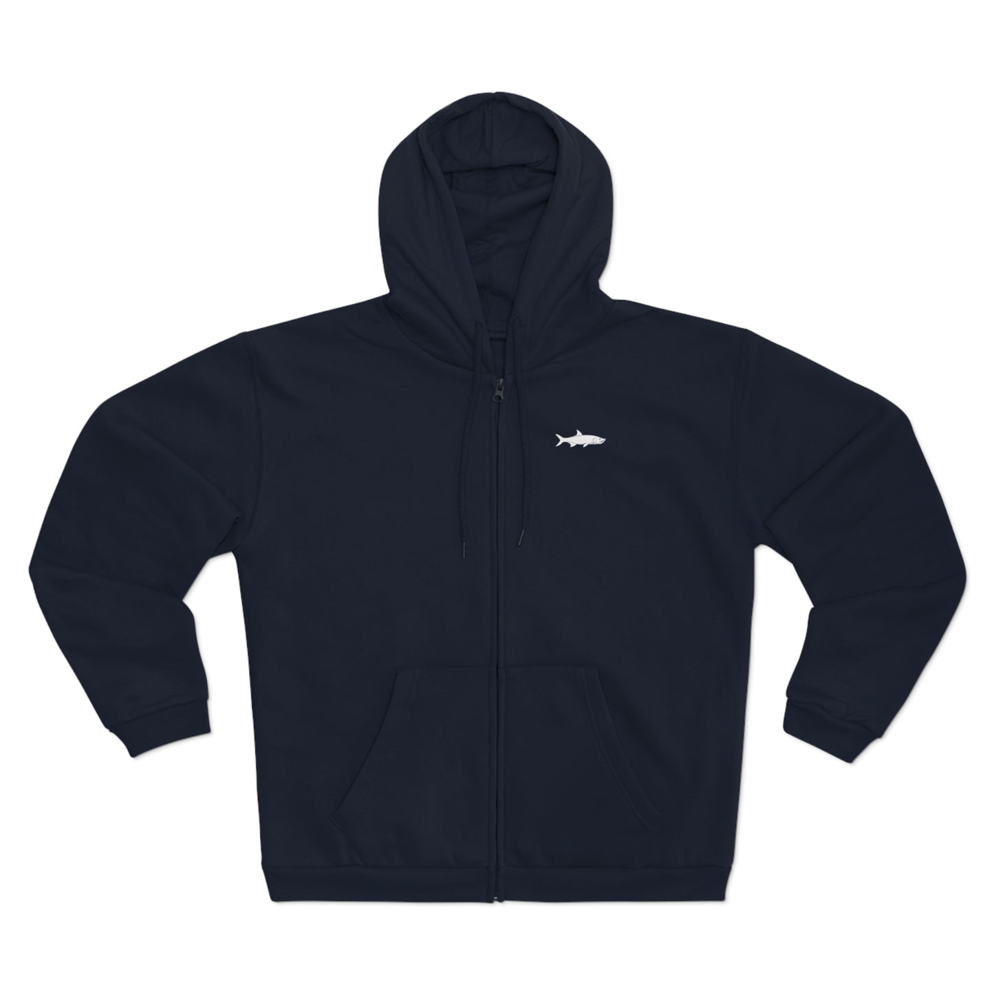 Simple Unisex Zip-up Hoodie