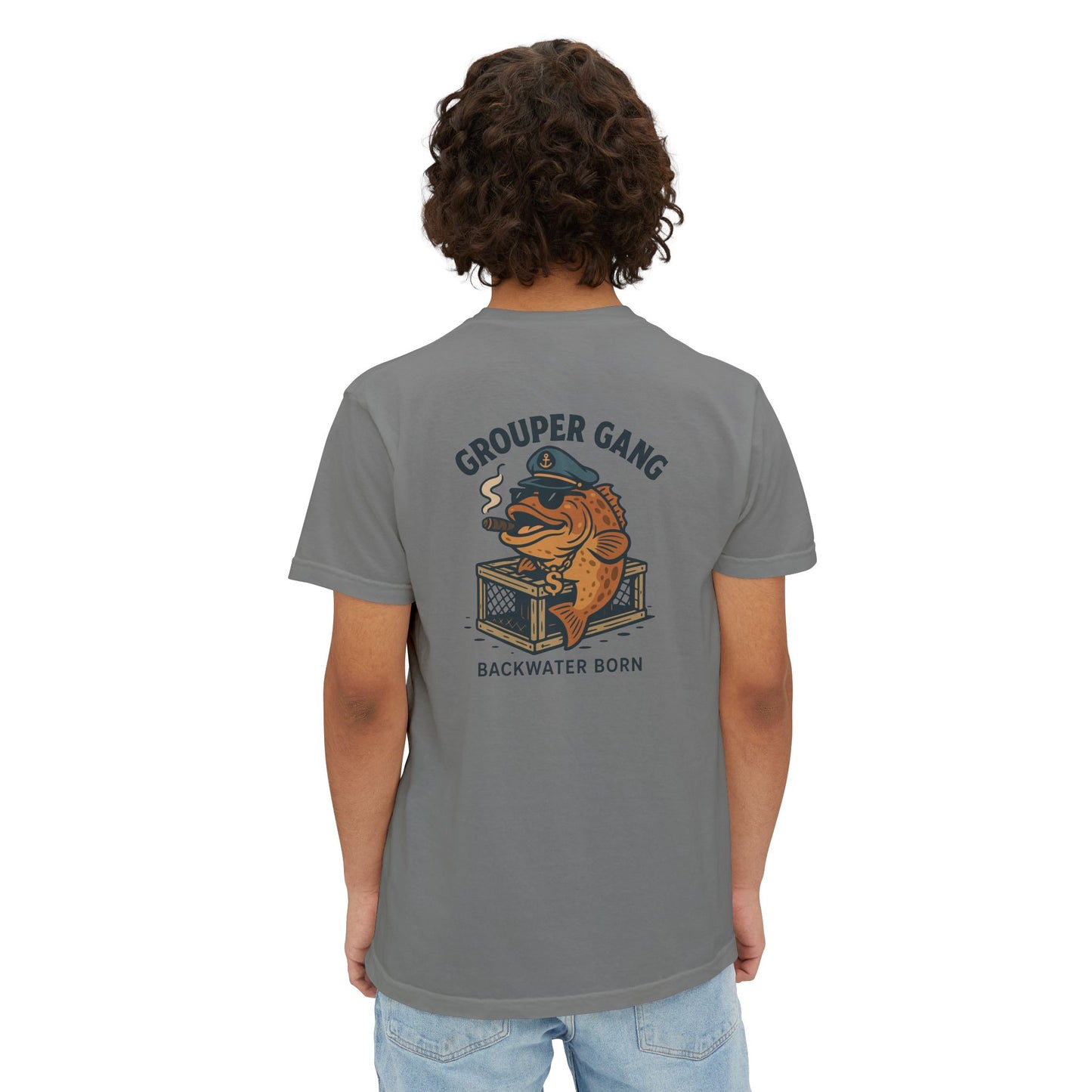 Grouper Gang Pocket T-Shirt