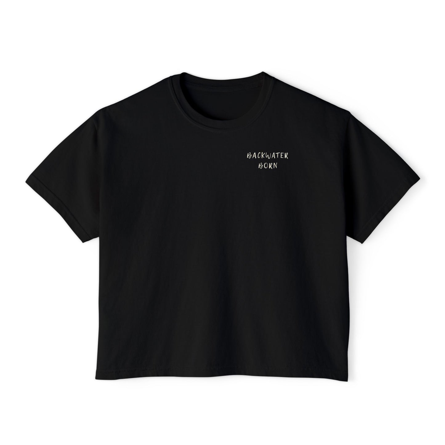Women's Stay Salty Boxy Tee
