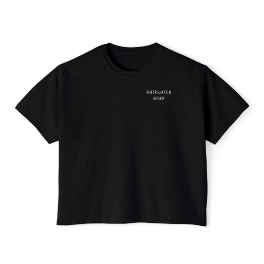 Women's Stay Salty Boxy Tee