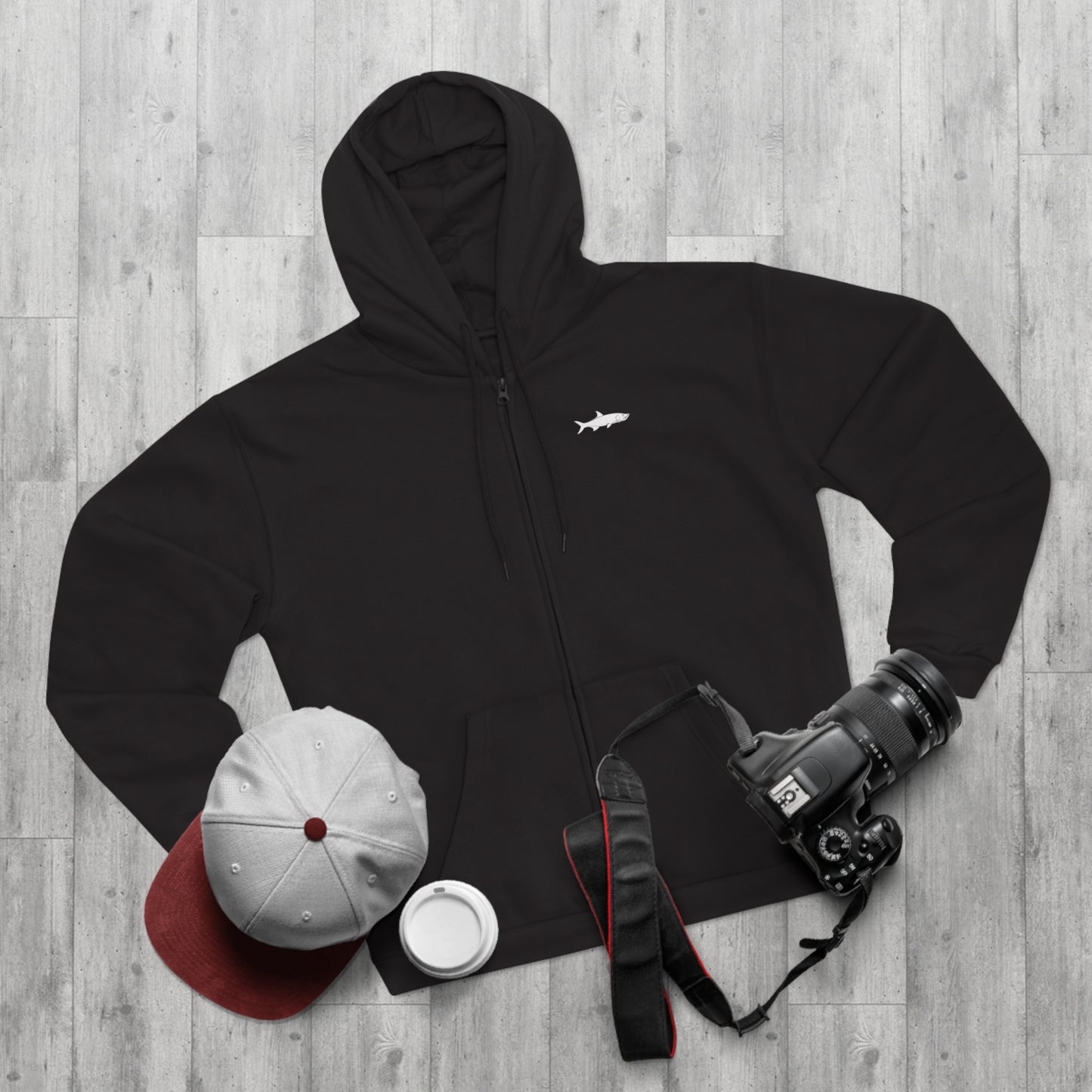 Simple Unisex Zip-up Hoodie