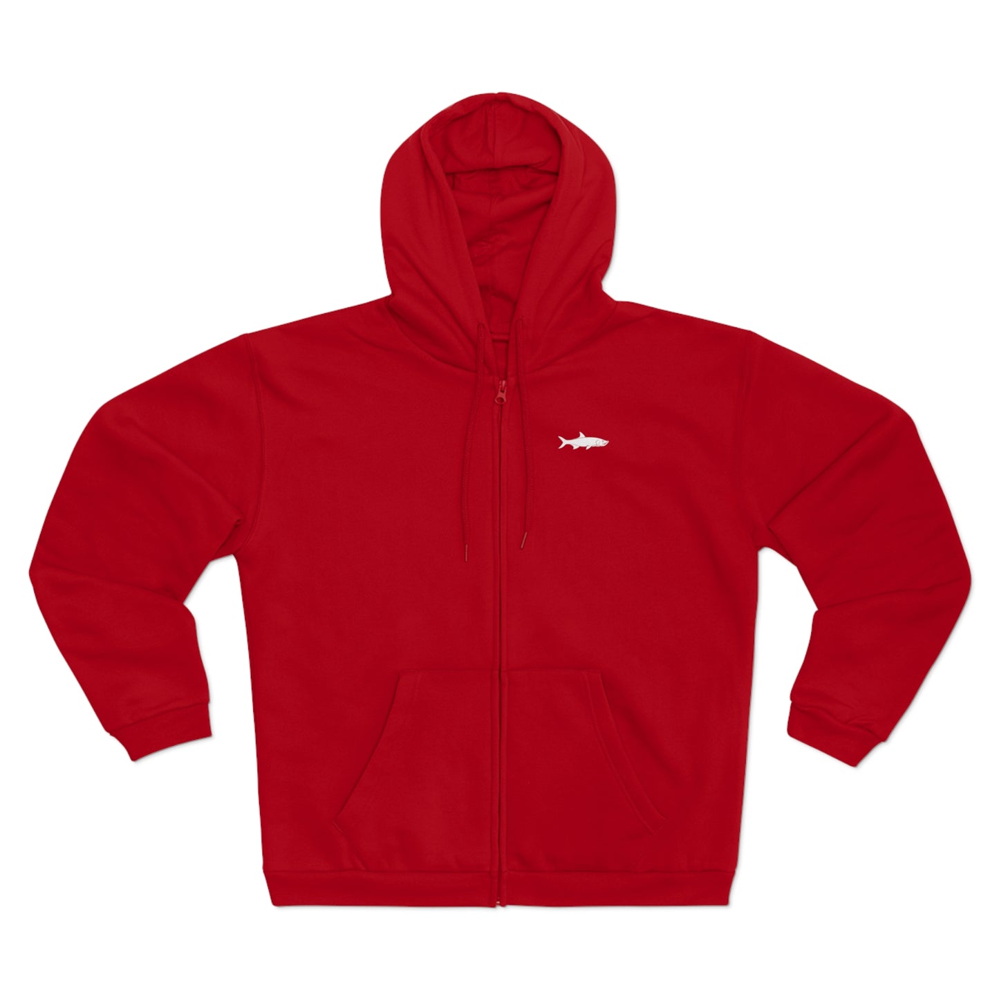 Simple Unisex Zip-up Hoodie