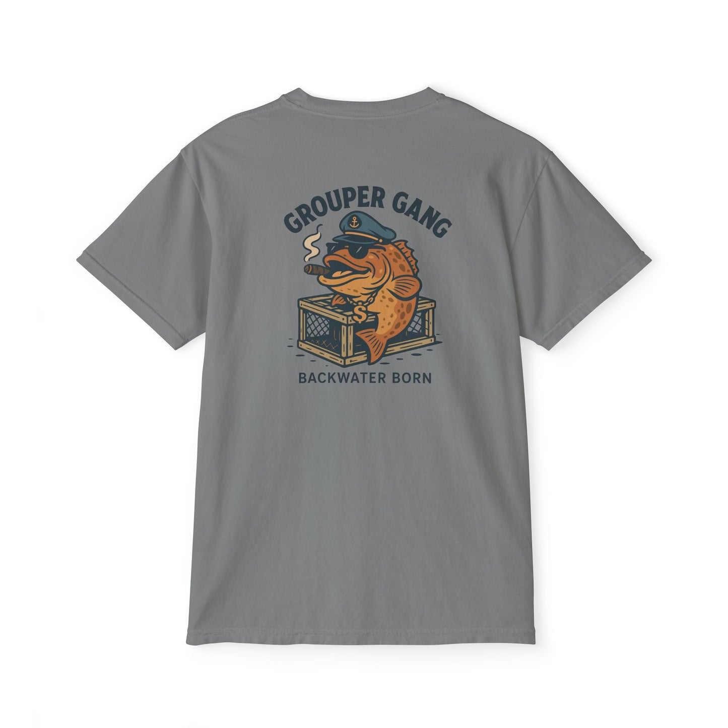 Grouper Gang Pocket T-Shirt