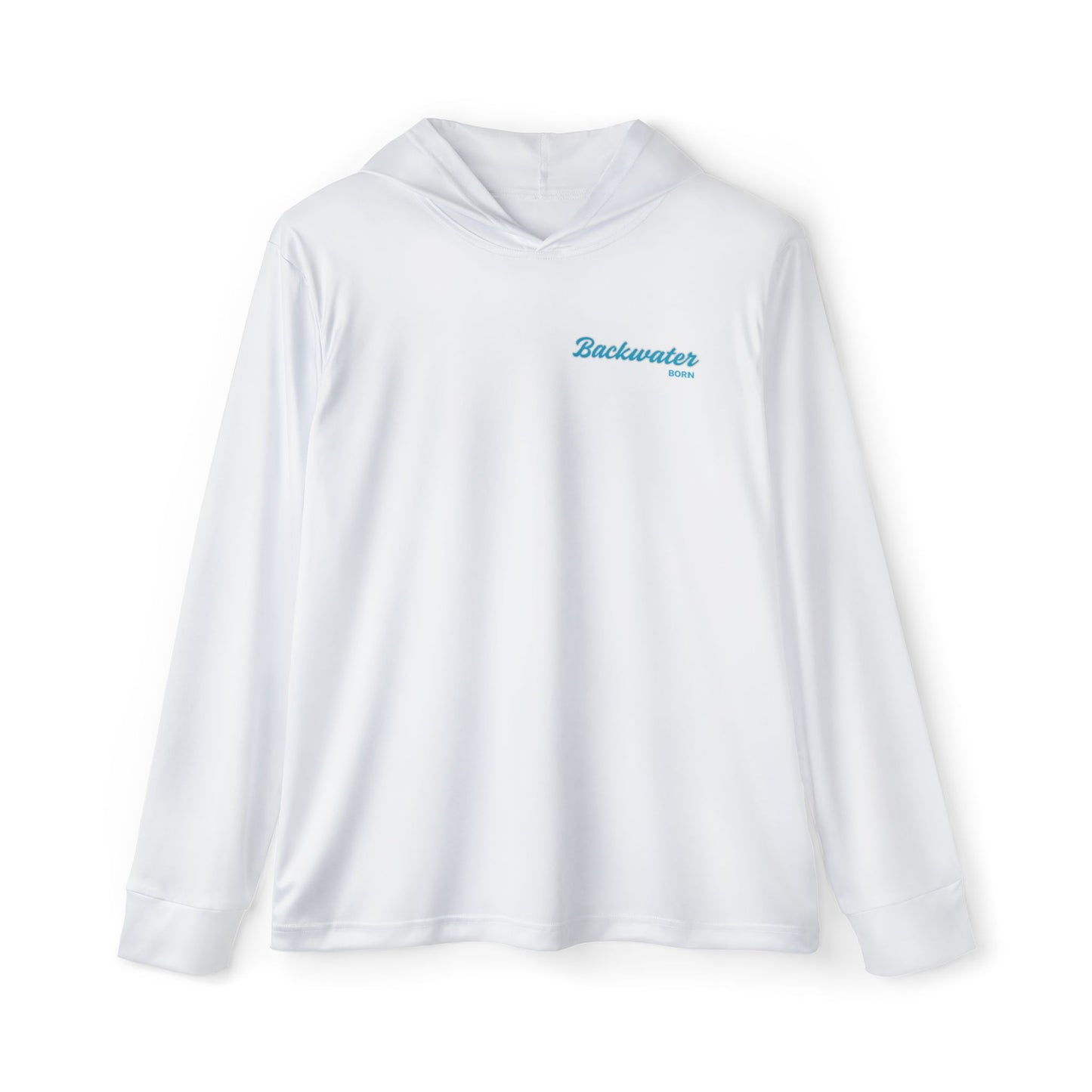 Mens Hooded UPF Shirt - Mangroves Rooted in Salt