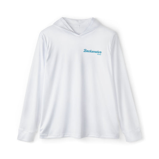 Mens Hooded UPF Shirt - Mangroves Rooted in Salt