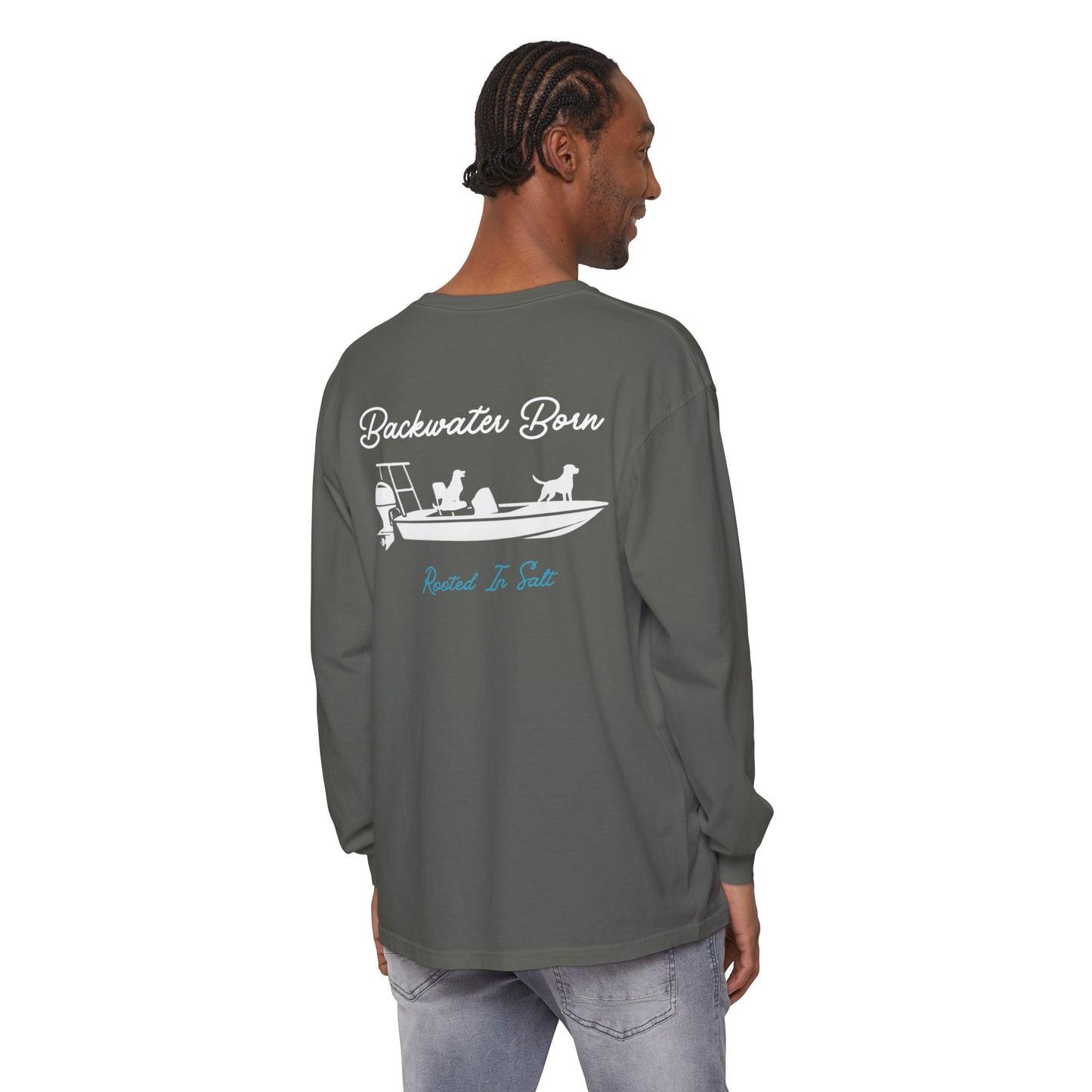 Long Sleeve Fishin’ Dogs Tee