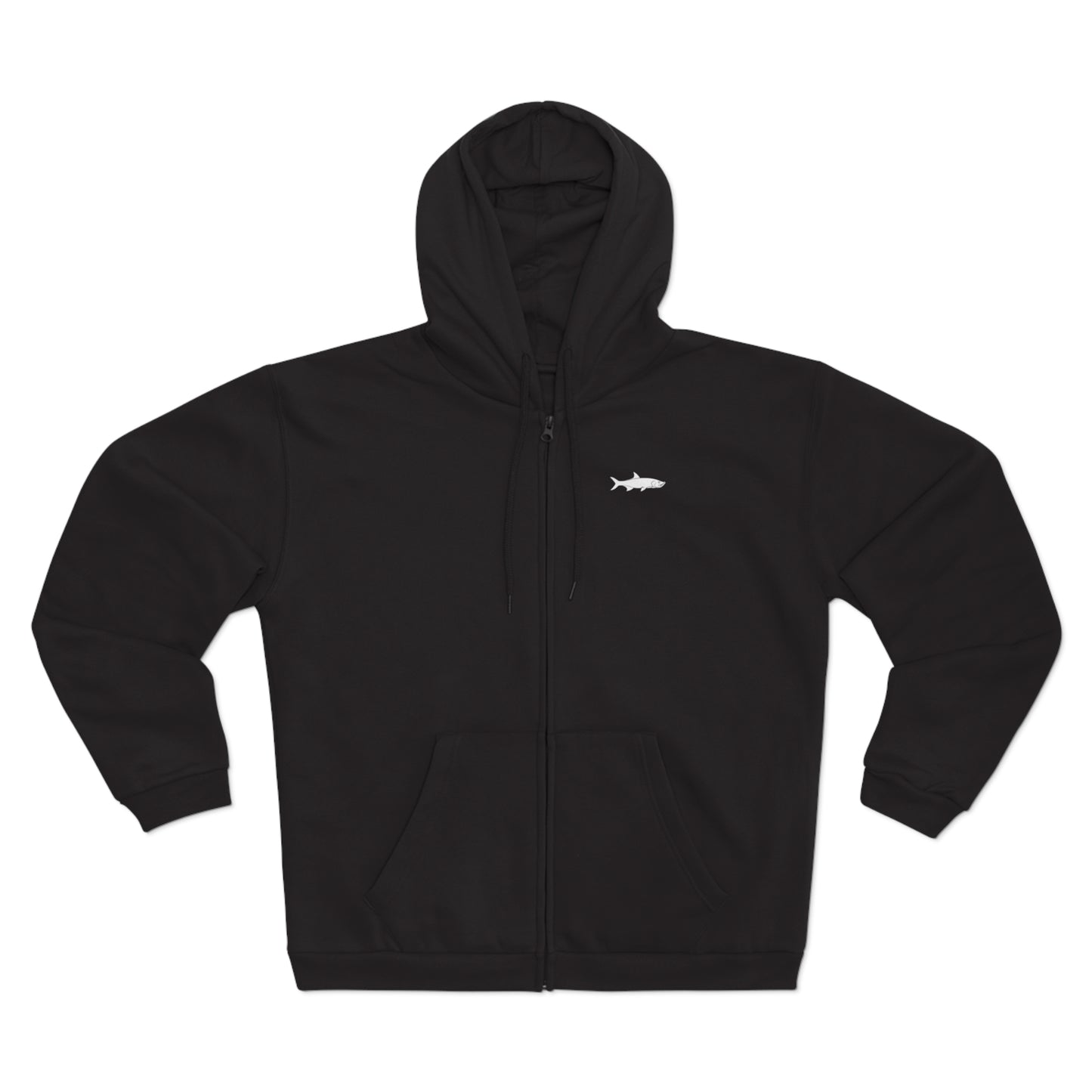 Simple Unisex Zip-up Hoodie