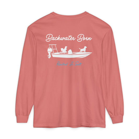 Long Sleeve Fishin’ Dogs Tee