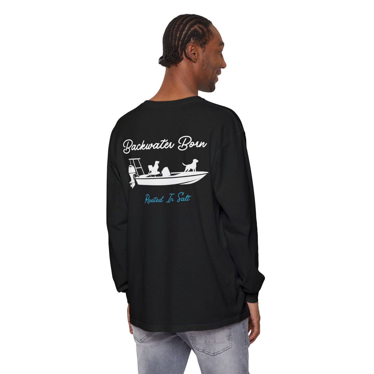 Long Sleeve Fishin’ Dogs Tee