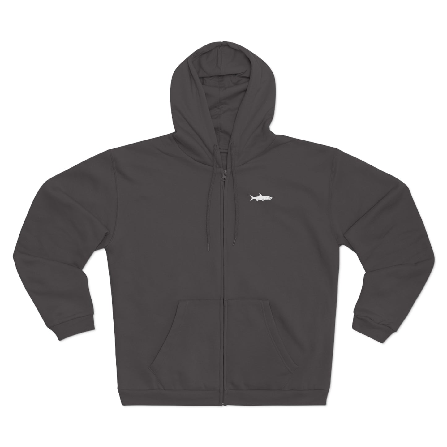 Simple Unisex Zip-up Hoodie