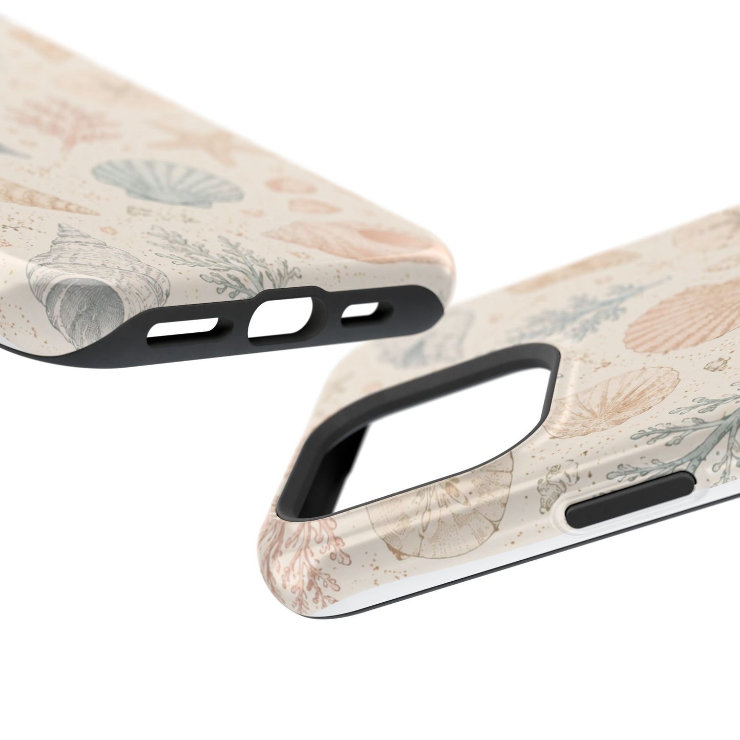 Woman’s Shell Pattern Magnetic Phone Case