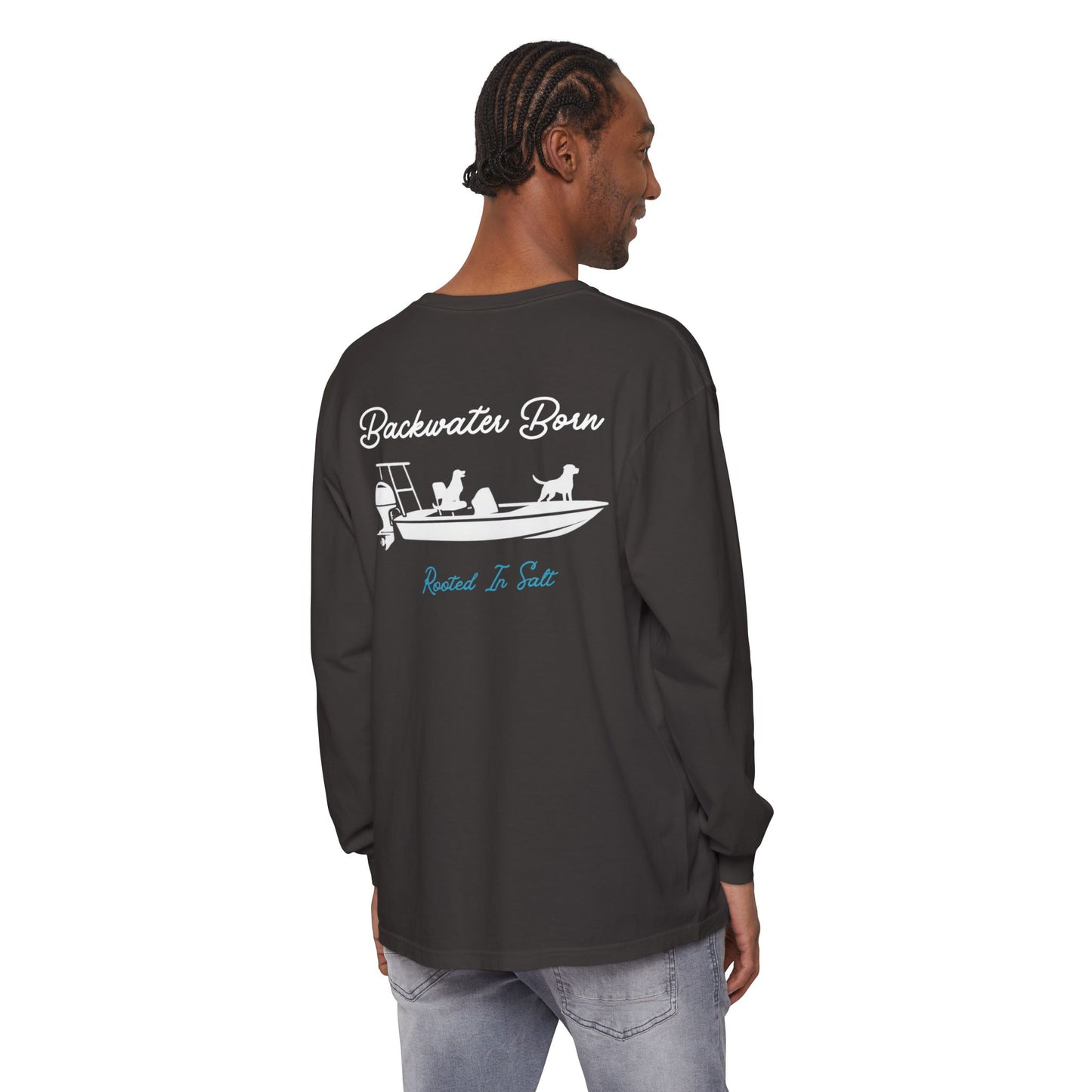 Long Sleeve Fishin’ Dogs Tee