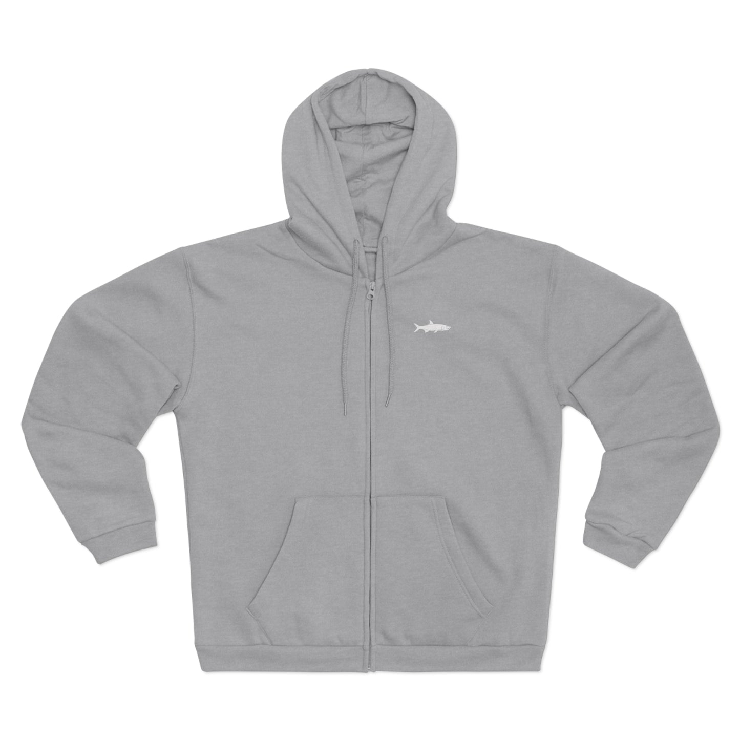 Simple Unisex Zip-up Hoodie
