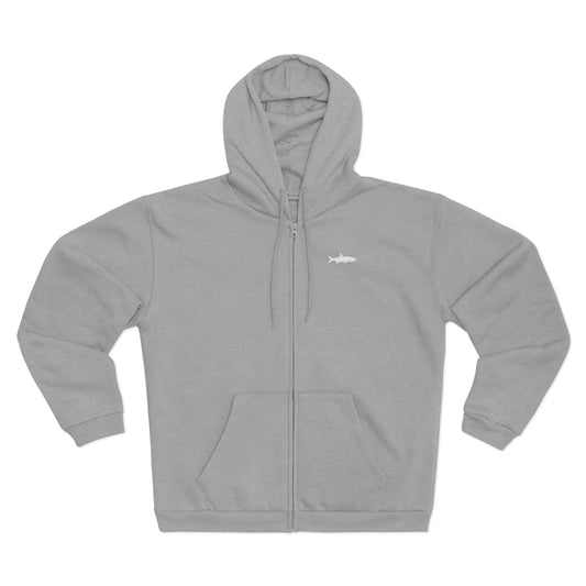 Simple Unisex Zip-up Hoodie
