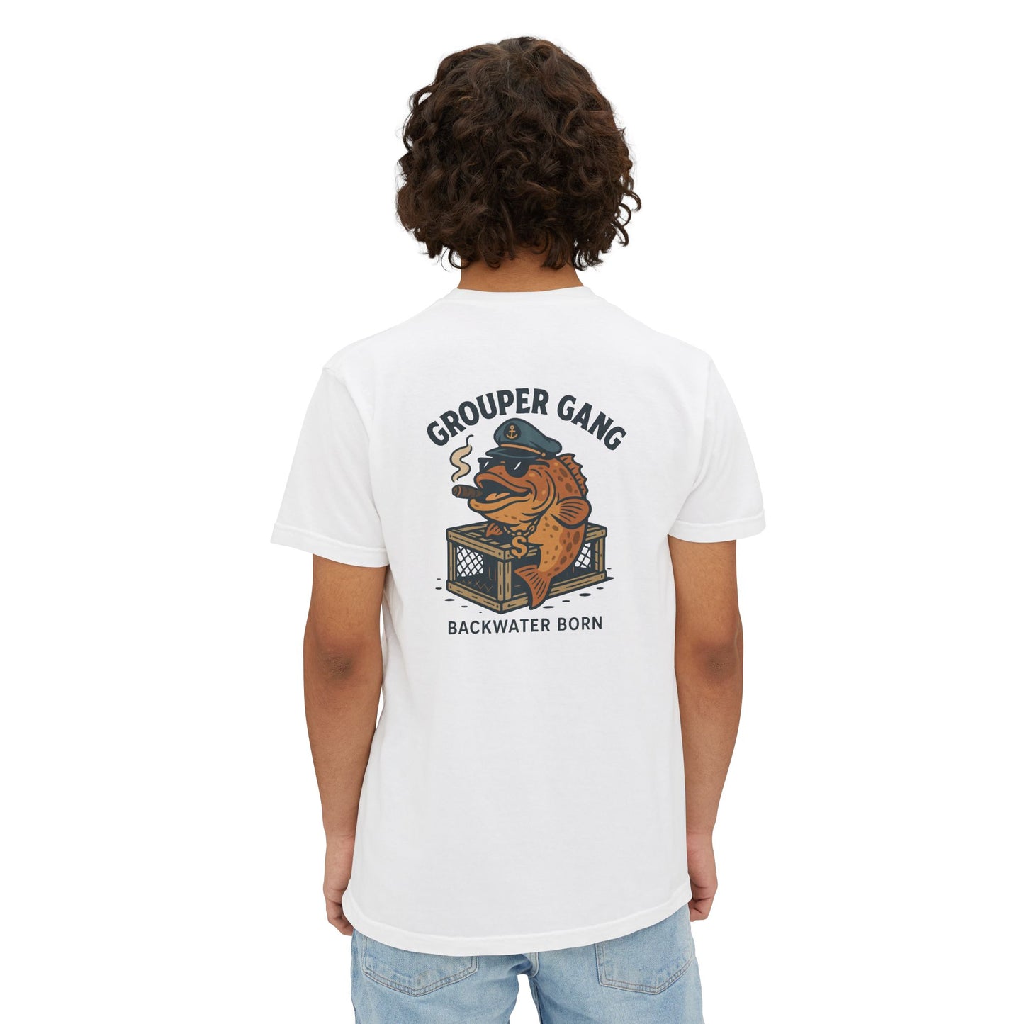 Grouper Gang Pocket T-Shirt