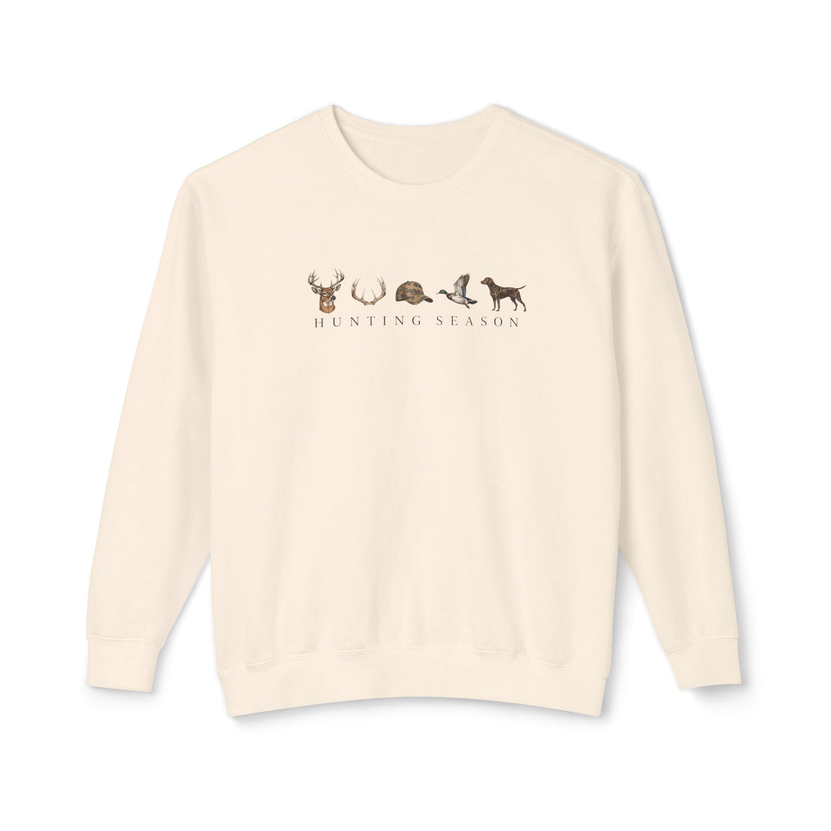 Wildlife Silhouette Crewneck Sweatshirt