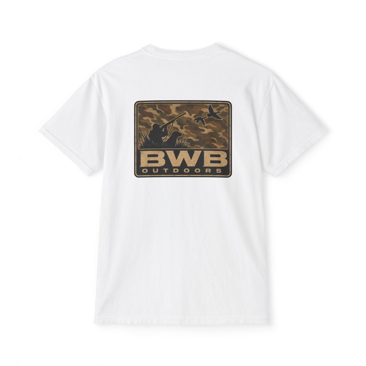 BWB Outdoors Camo Duck Pocket T-Shirt