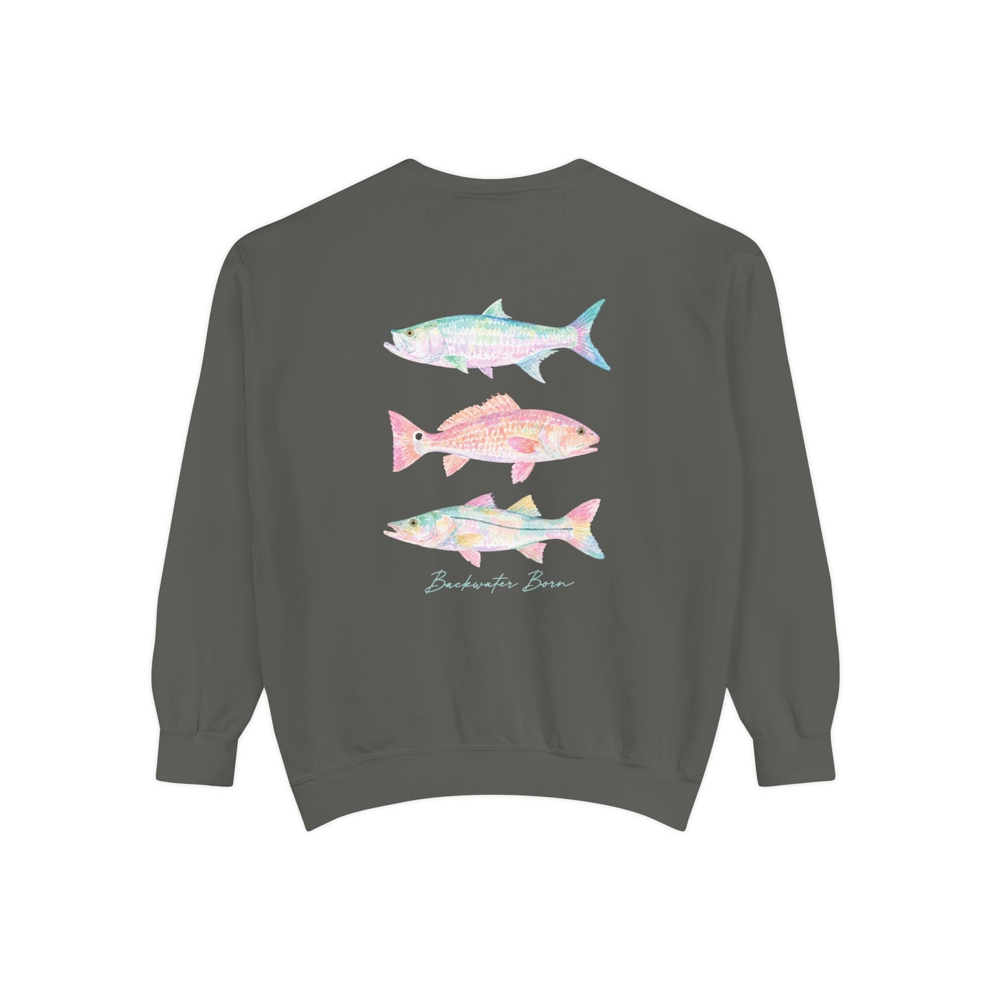 Pastel Florida Fish Women’s Crewneck