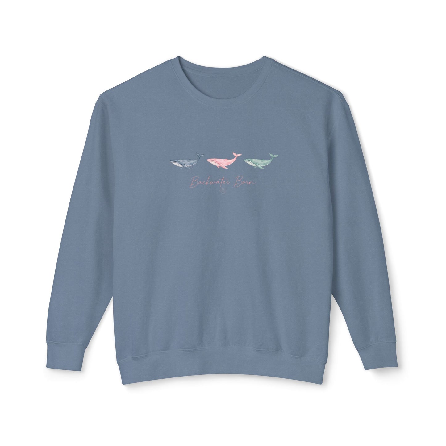 Whale Trio Crewneck Sweatshirt