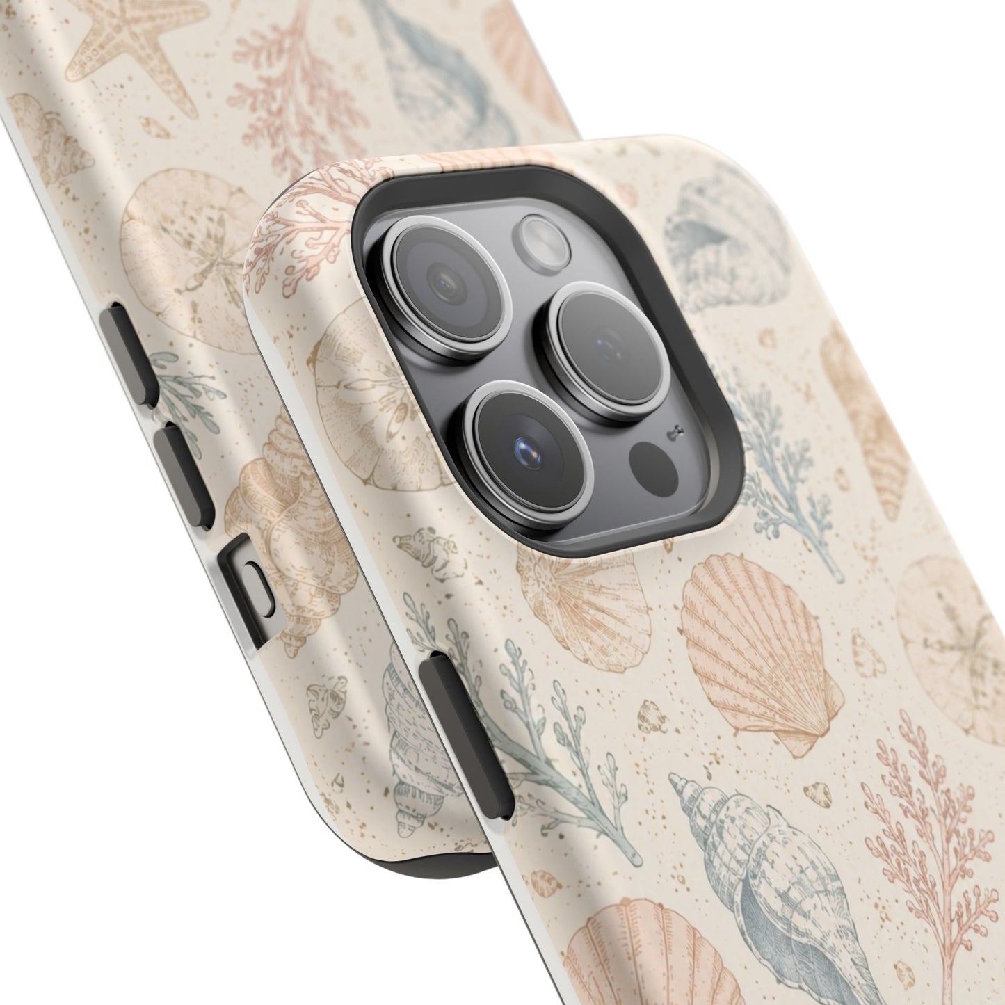 Woman’s Shell Pattern Magnetic Phone Case