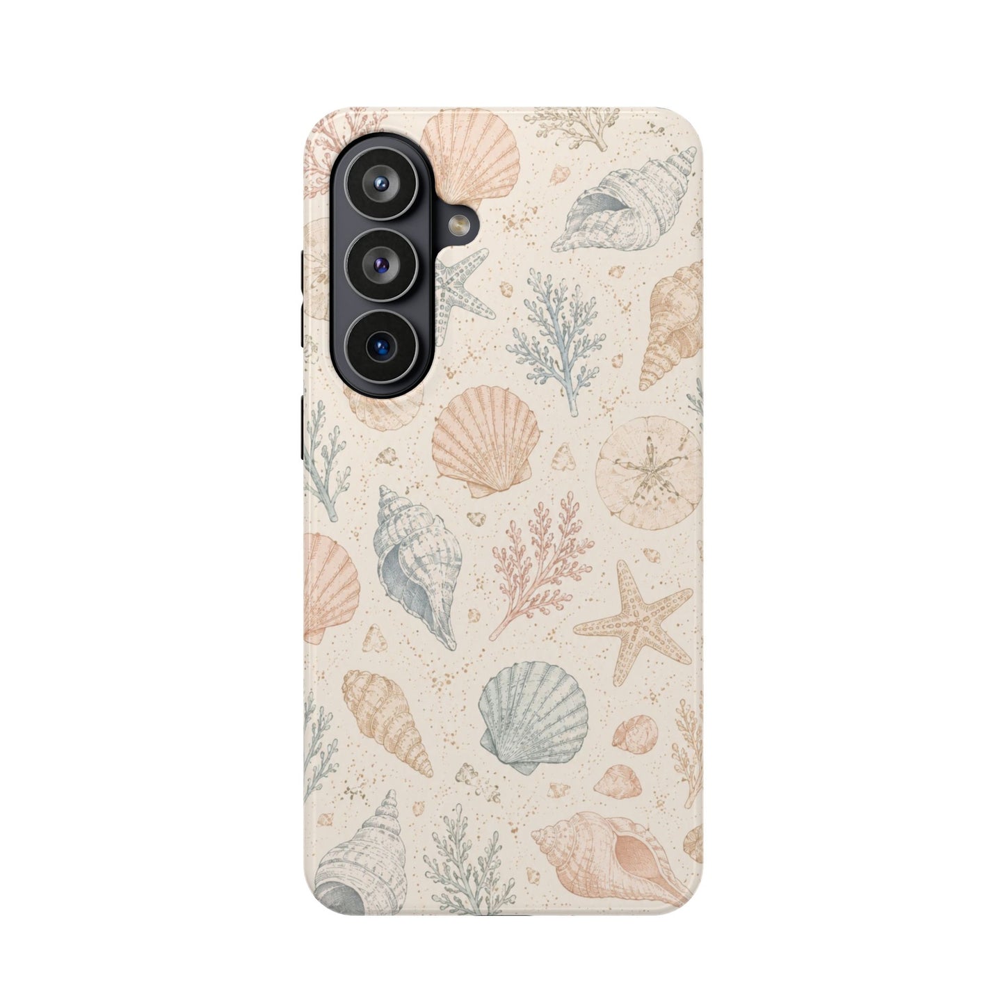 Woman’s Shell Pattern Magnetic Phone Case