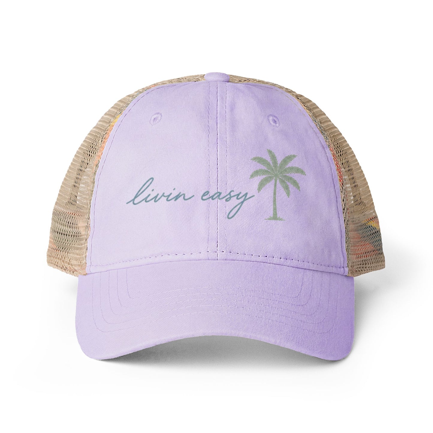 Women's Washed Mesh-Back Cap