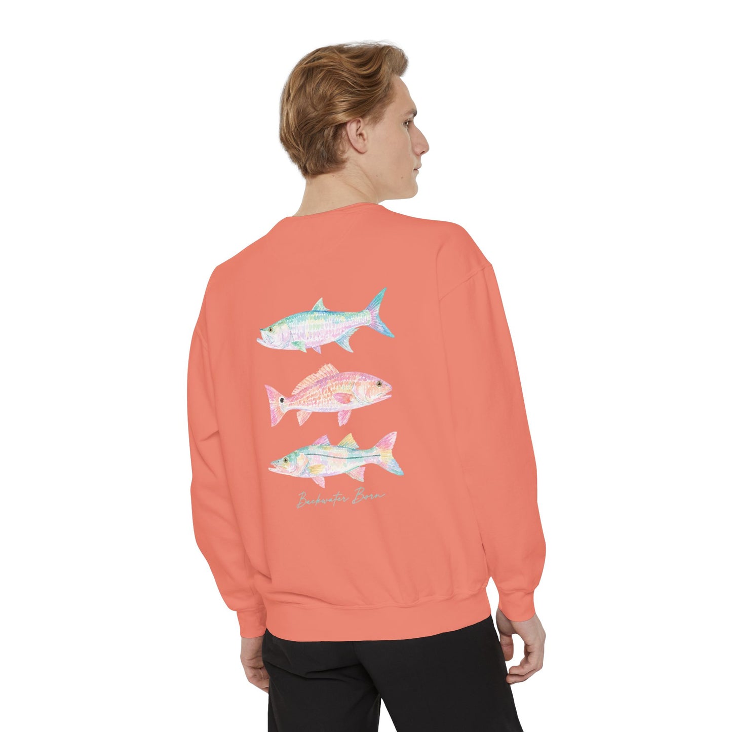 Pastel Florida Fish Women’s Crewneck