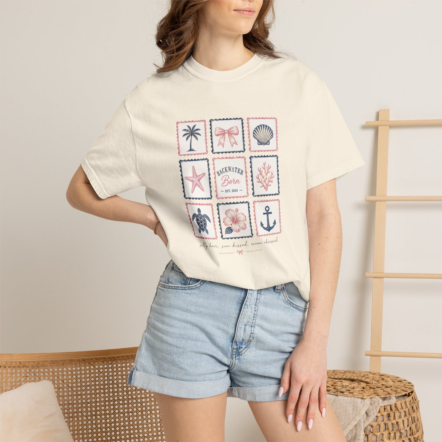 Coastal Stamp Graphic T-Shirt