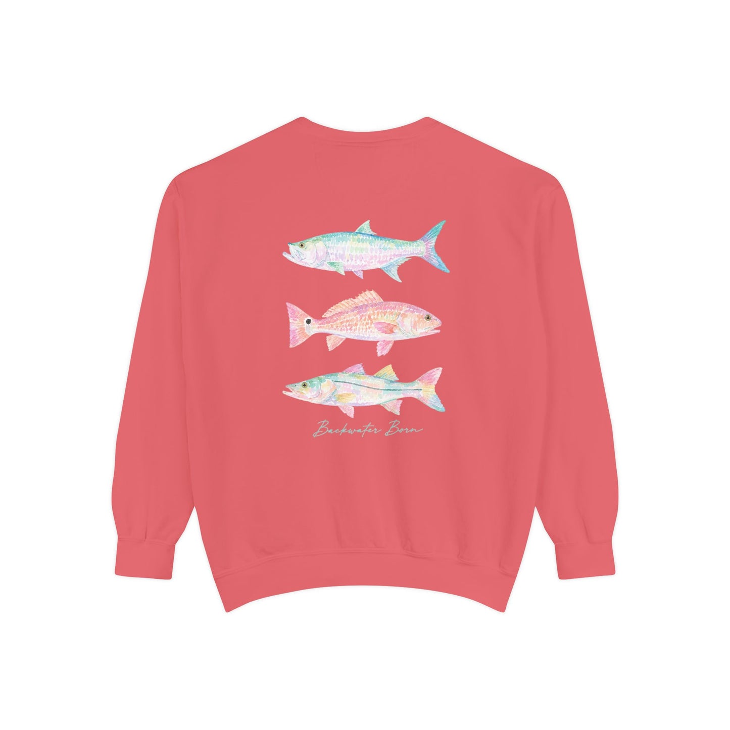 Pastel Florida Fish Women’s Crewneck