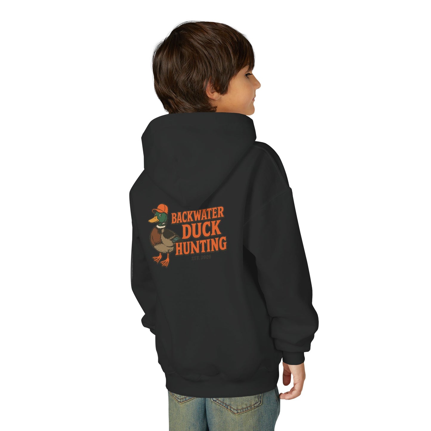 Youth Backwater Duck Hunting Hoodie