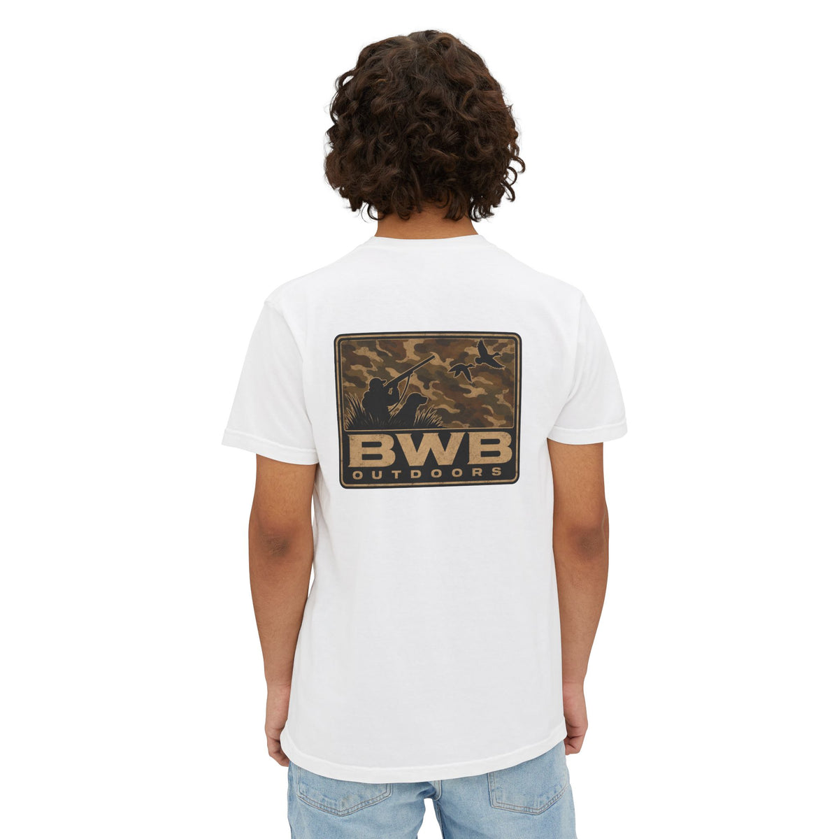 BWB Outdoors Camo Duck Pocket T-Shirt