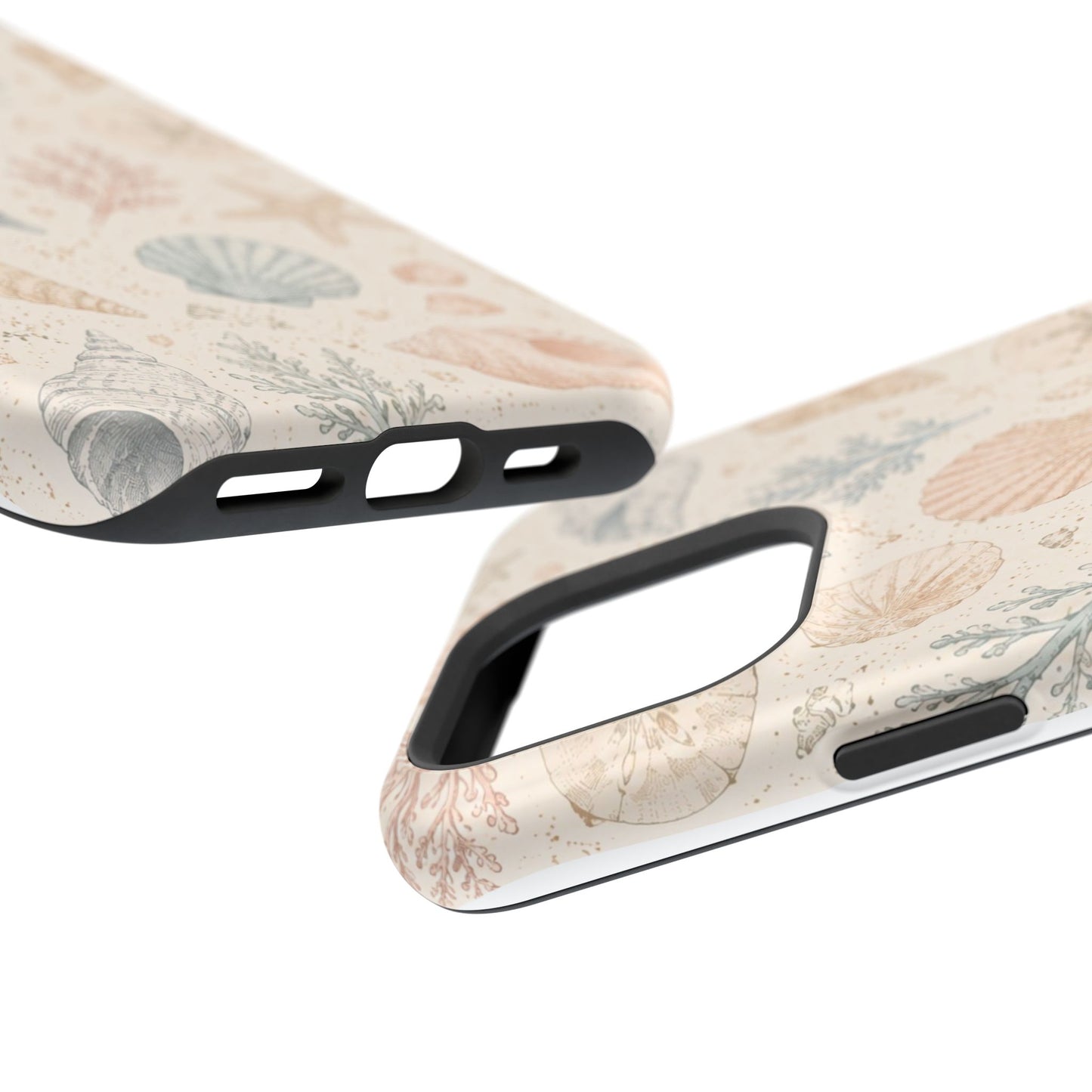 Woman’s Shell Pattern Magnetic Phone Case