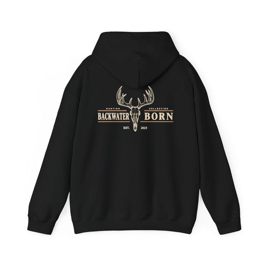 Backwater Born Deer Skull Hoodie