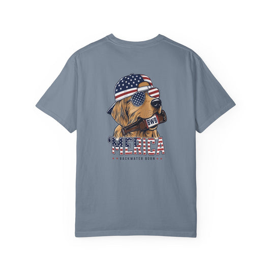 Patriot Golden Retriever Tee - AS Collection