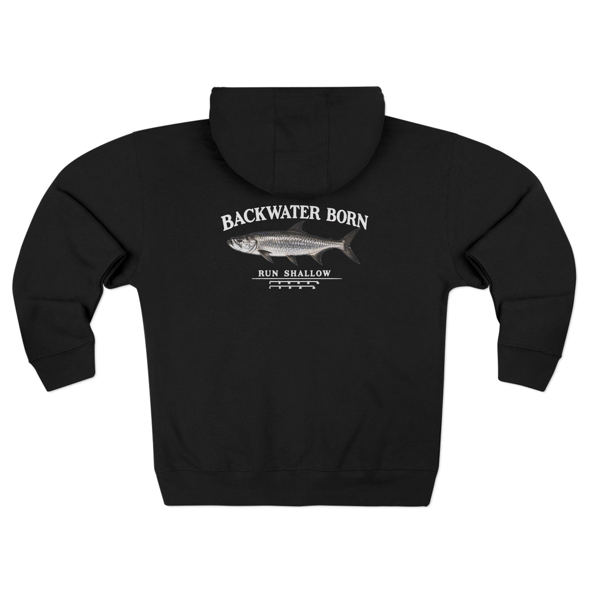 Tarpon Fishing Zip Hoodie