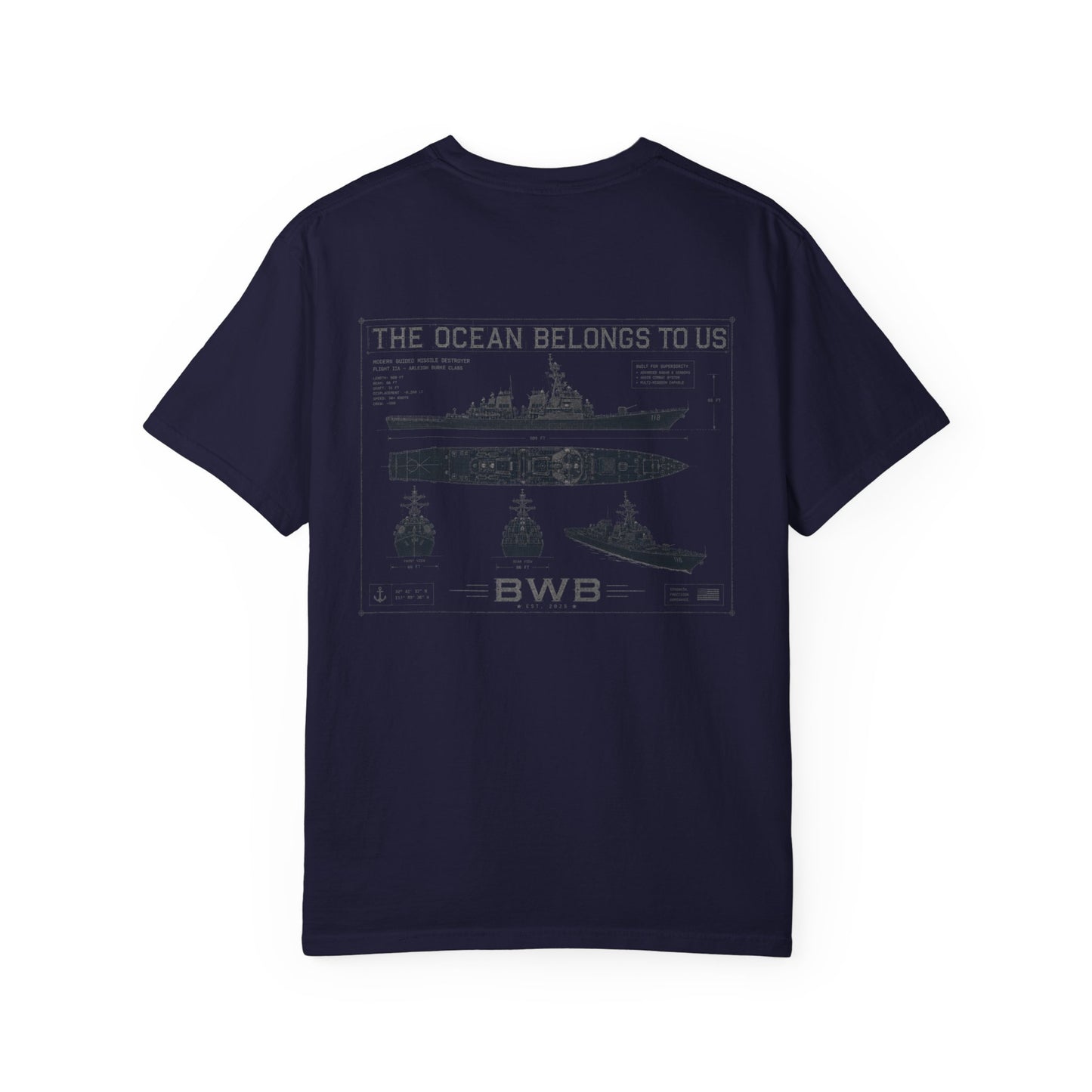 The Ocean Belongs To Us Tee