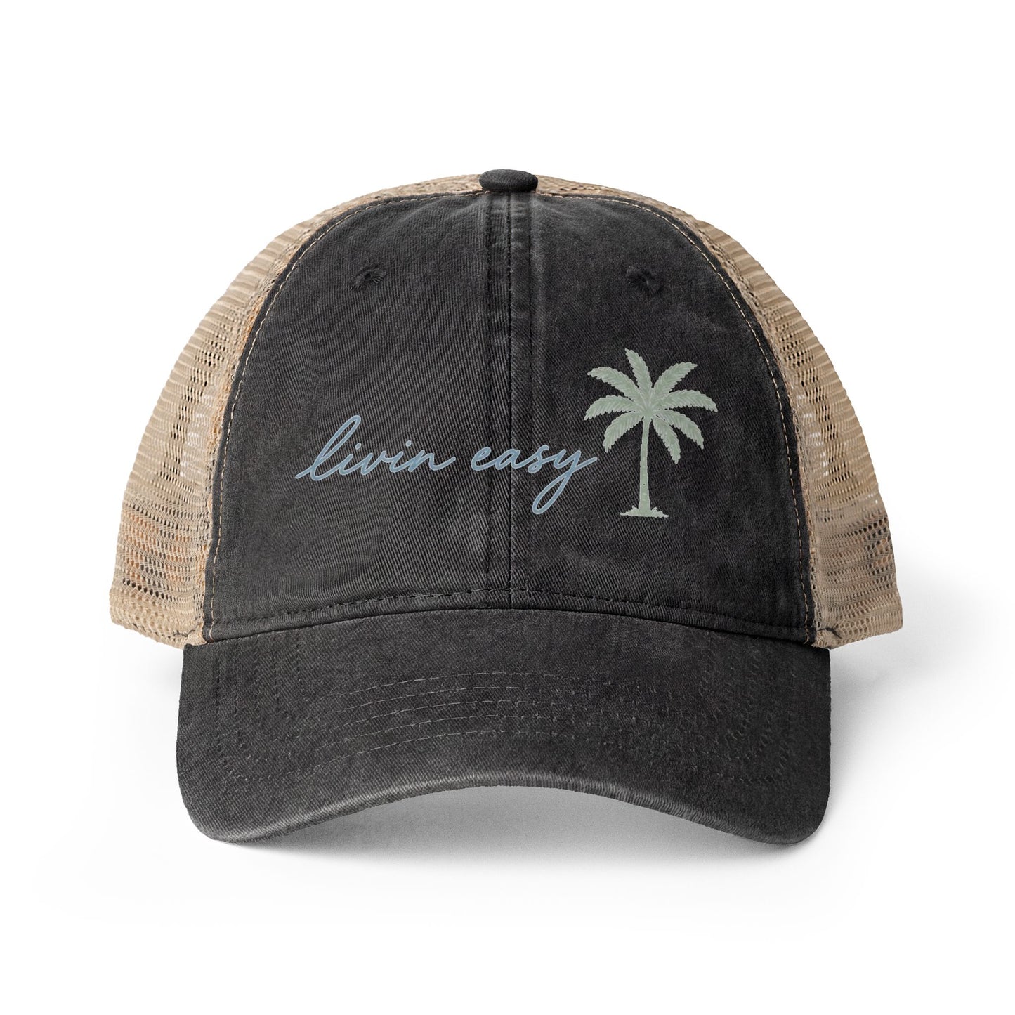 Women's Washed Mesh-Back Cap