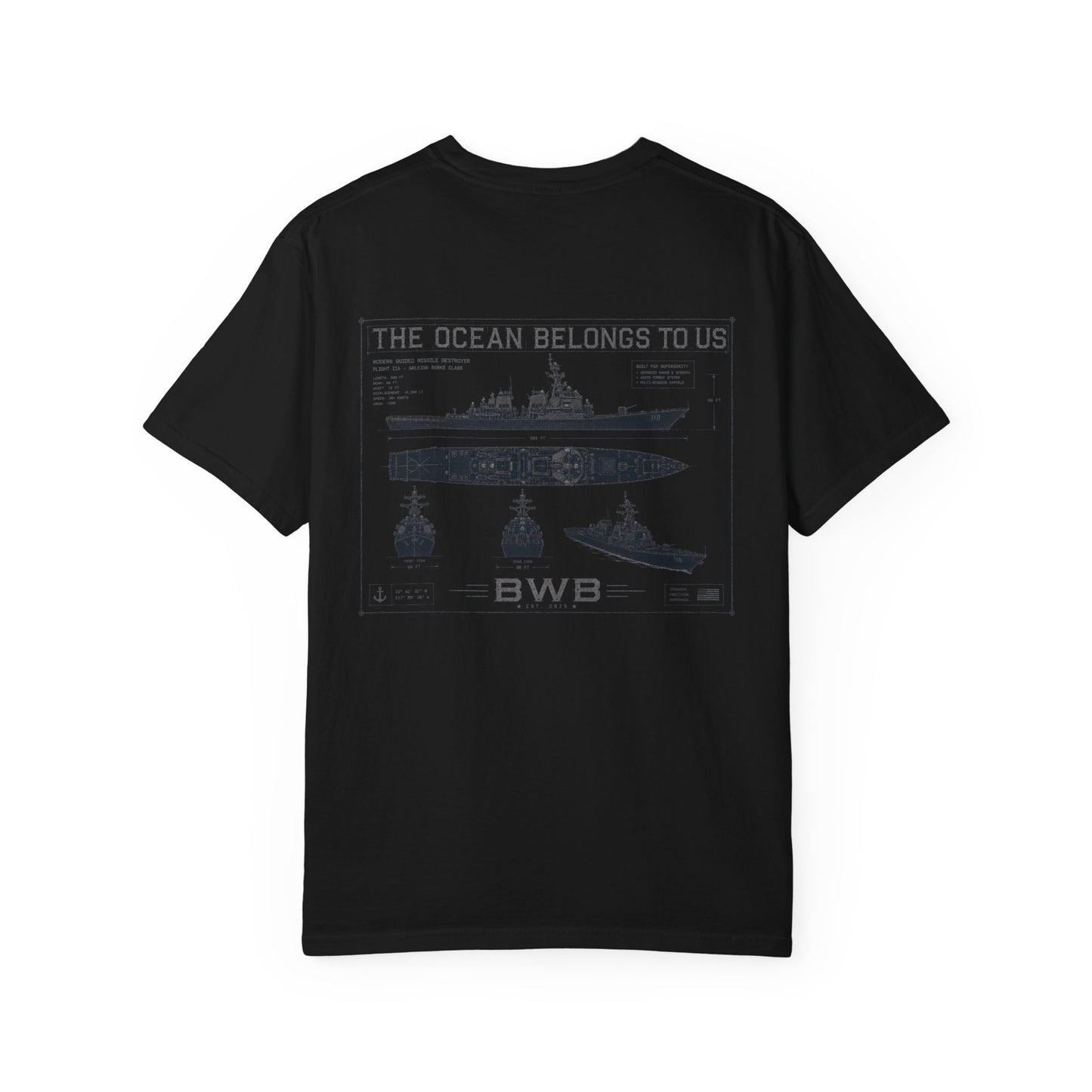 The Ocean Belongs To Us Tee