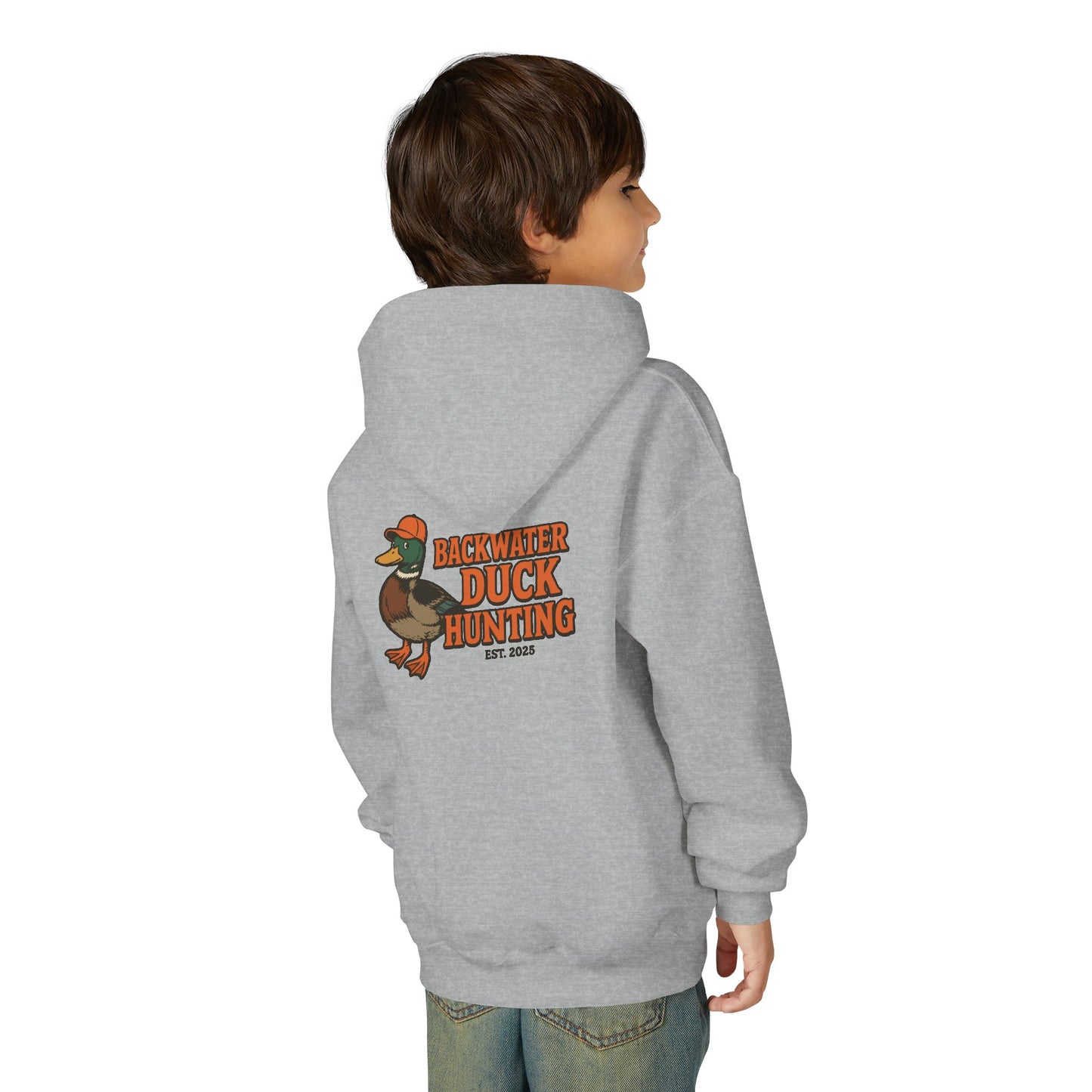 Youth Backwater Duck Hunting Hoodie