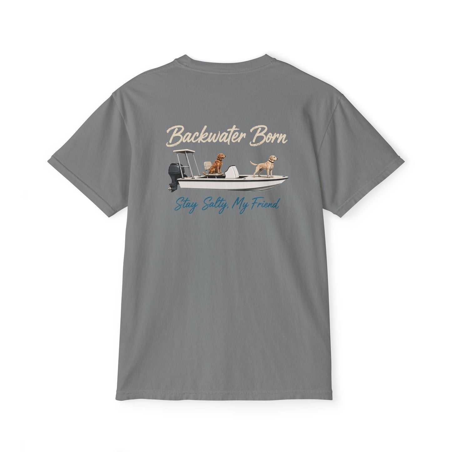Fishing Dogs 2.0 Pocket Tee