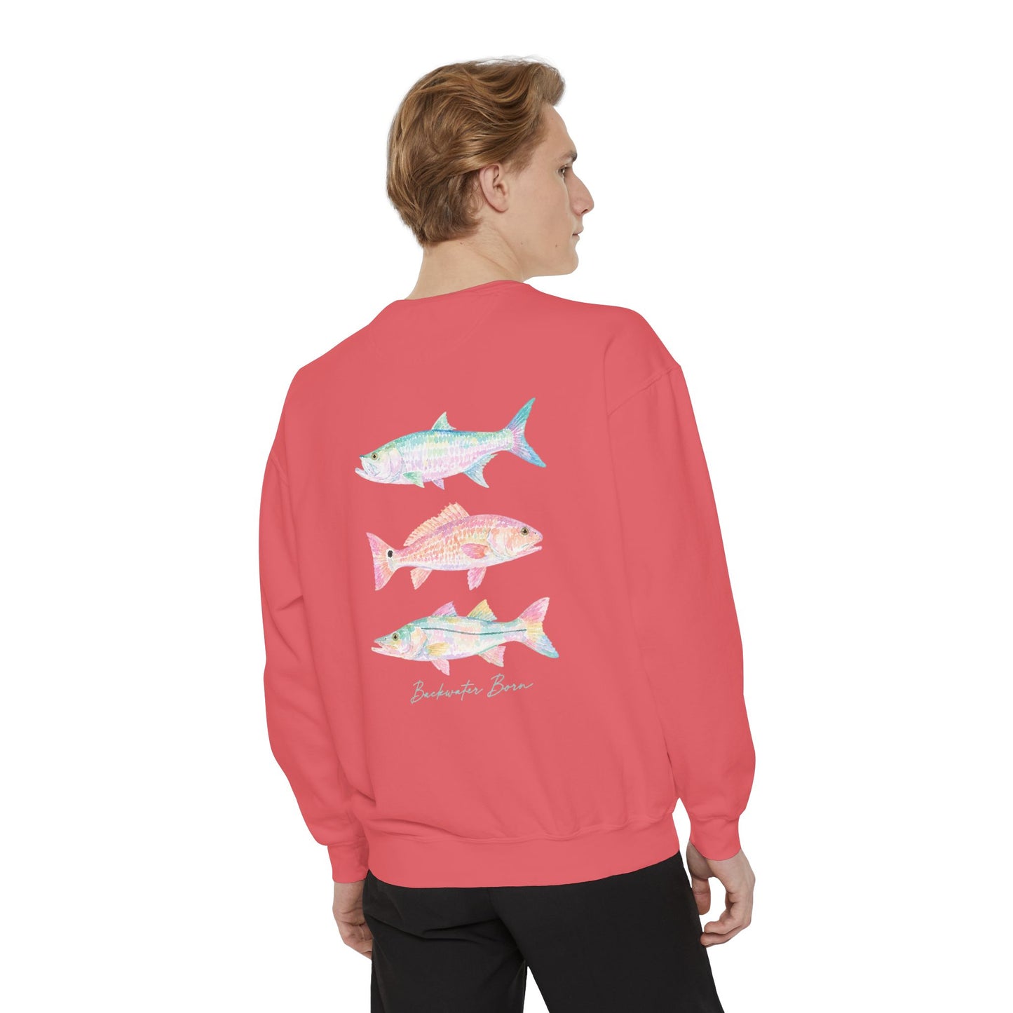Pastel Florida Fish Women’s Crewneck