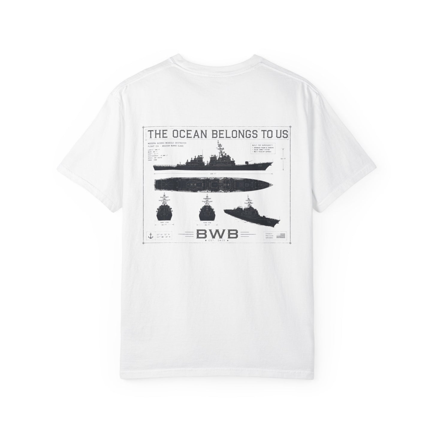 The Ocean Belongs To Us Tee