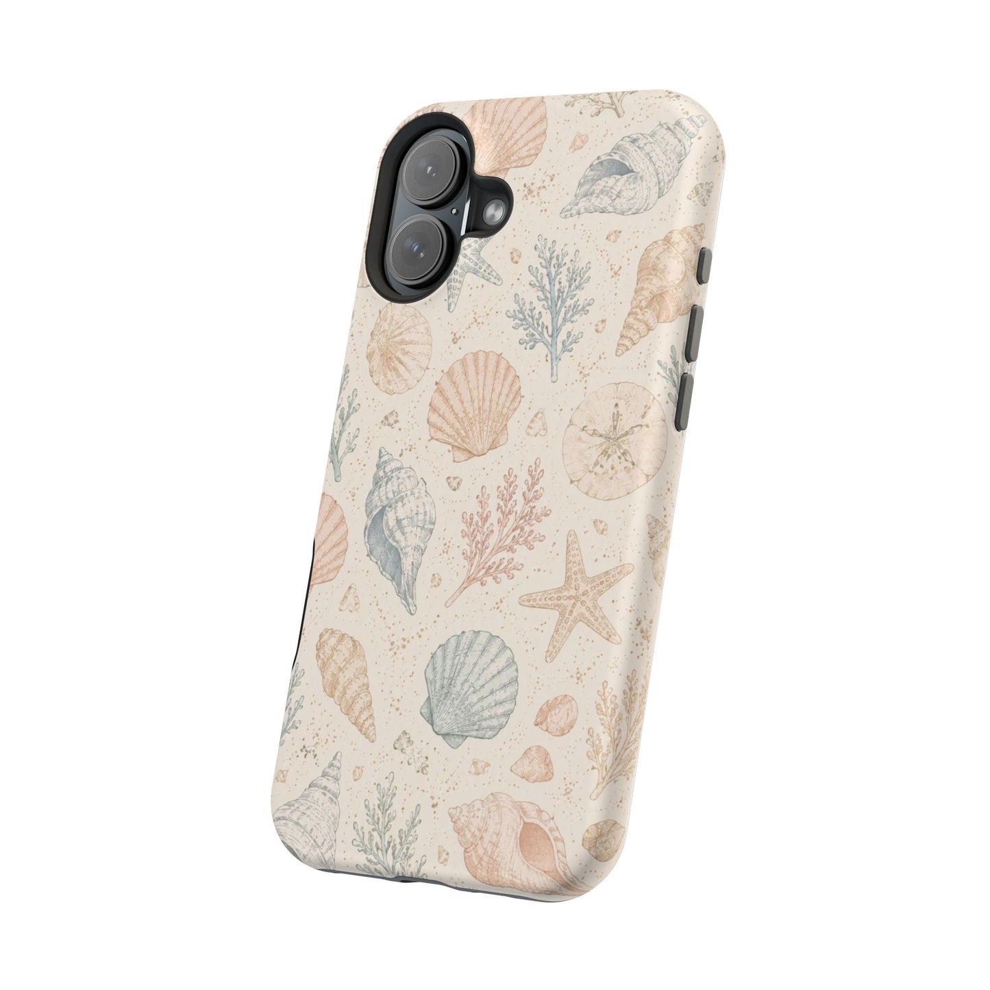 Woman’s Shell Pattern Magnetic Phone Case