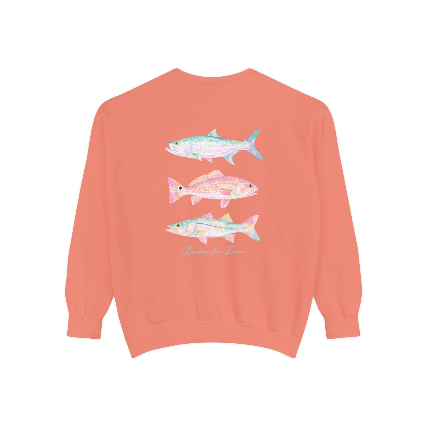 Pastel Florida Fish Women’s Crewneck