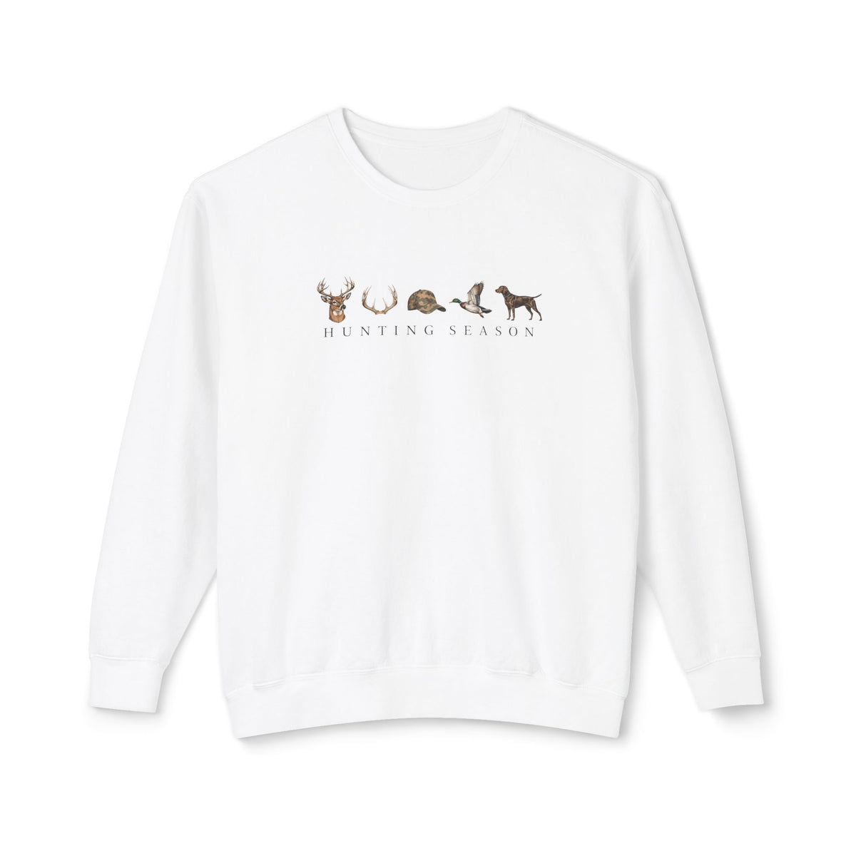 Wildlife Silhouette Crewneck Sweatshirt
