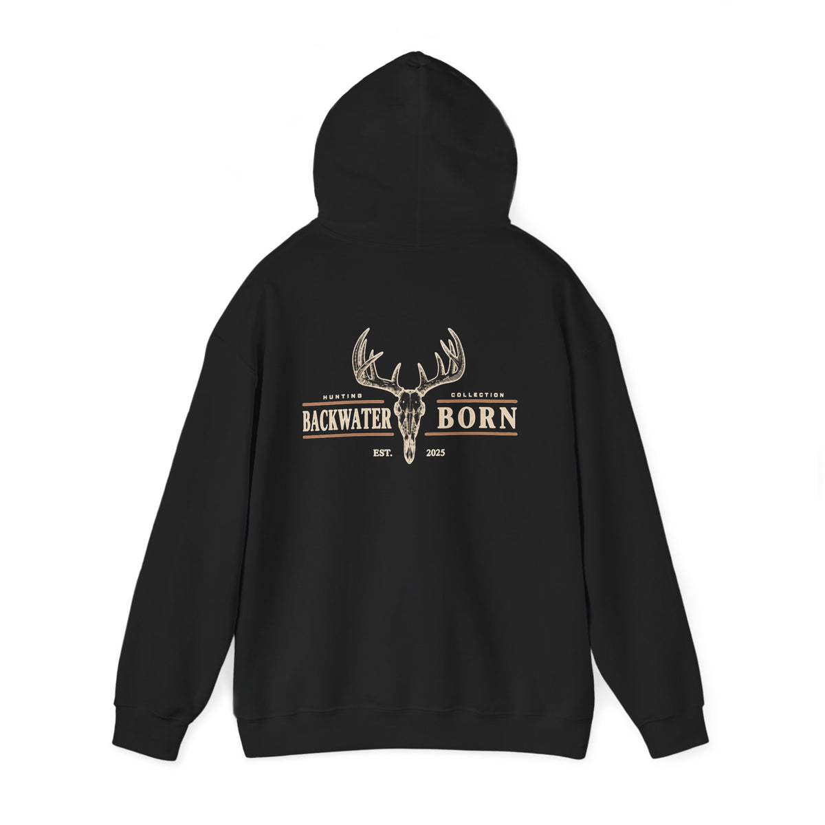 Backwater Born Deer Skull Hoodie