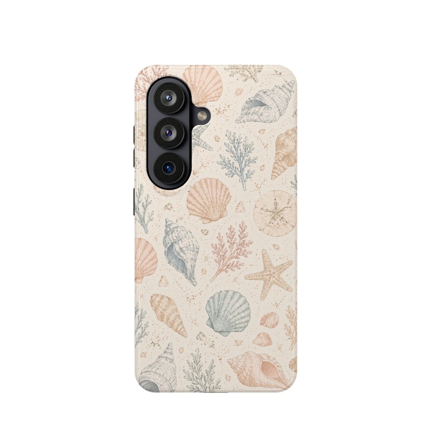 Woman’s Shell Pattern Magnetic Phone Case