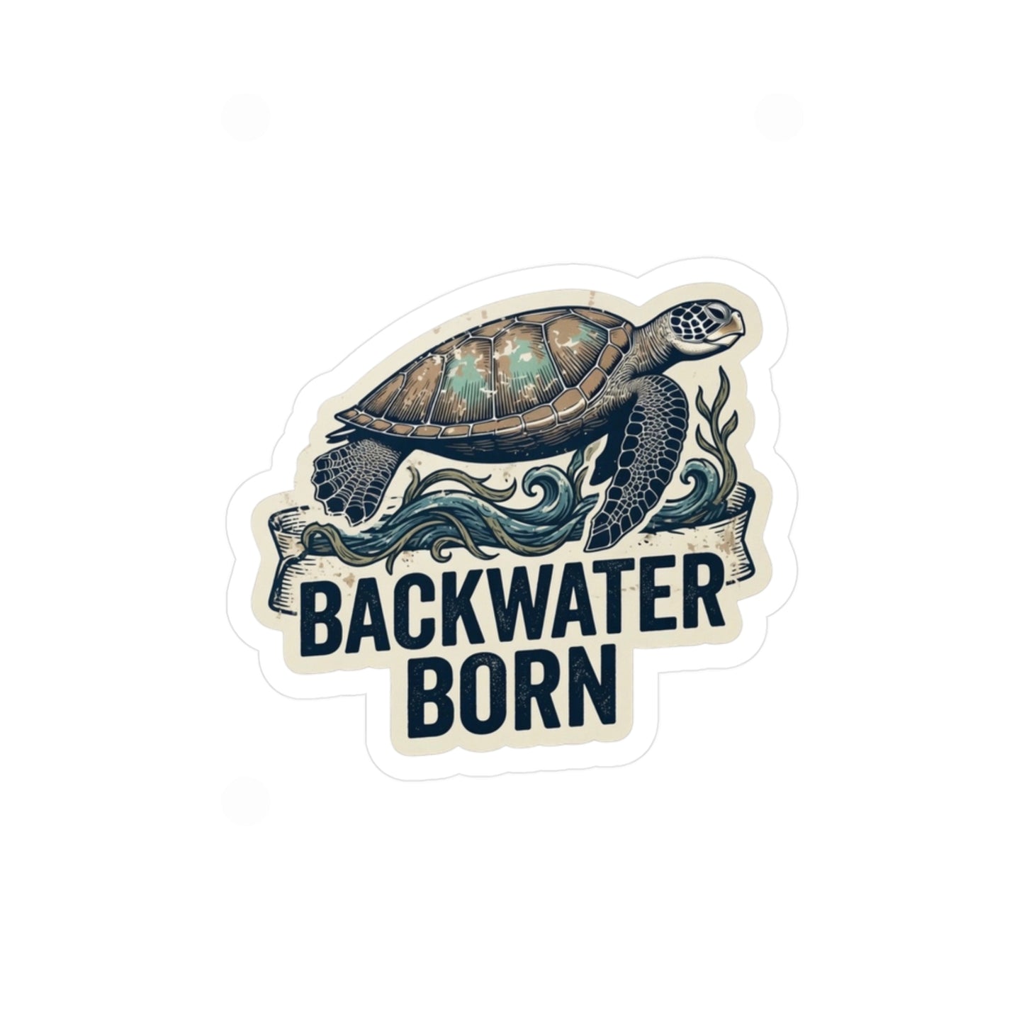 Turtle Vinyl Sticker