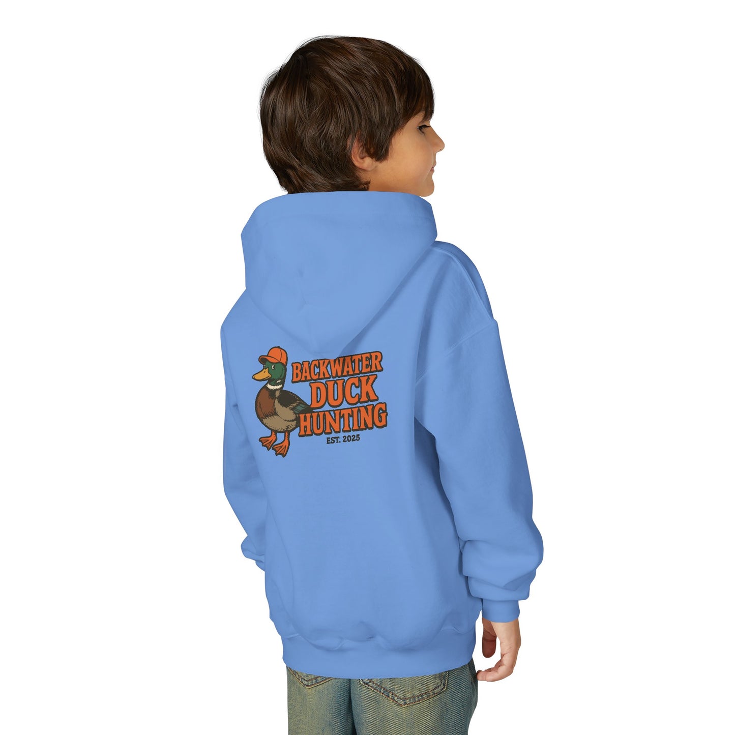 Youth Backwater Duck Hunting Hoodie